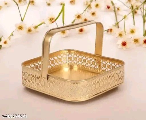 ars trendy handicraft cutting type basket
